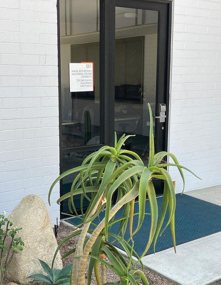 Front door of the CAPAS space in Mead Hall